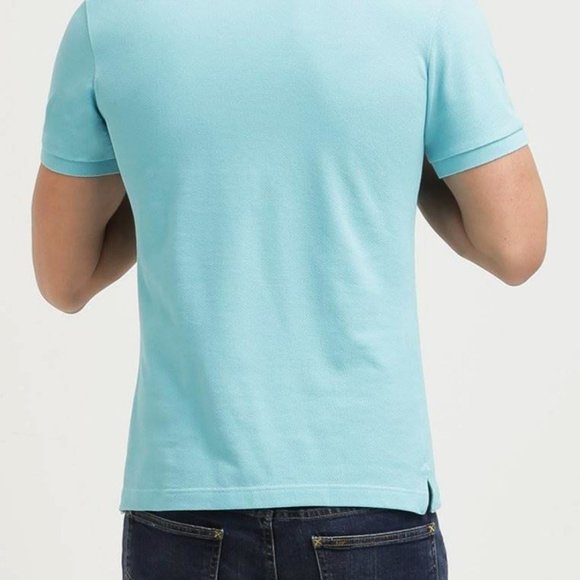 🐊LACOSTE SLIM FIT POLO, Corsica Aqua_NWT - Picture 4 of 8